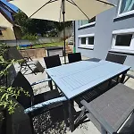 Frankenherz-apartments - Premium Mit Terrasse, Nahe Playmobil-funpark & Zur Messe, Self-check-in * Grosshabersdorf